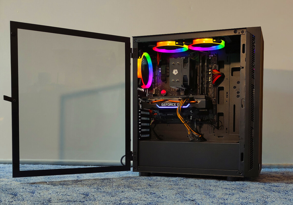 Herní PC | GTX 1660 Super | SSD 250GB | HDD 1000GB | Win. 11