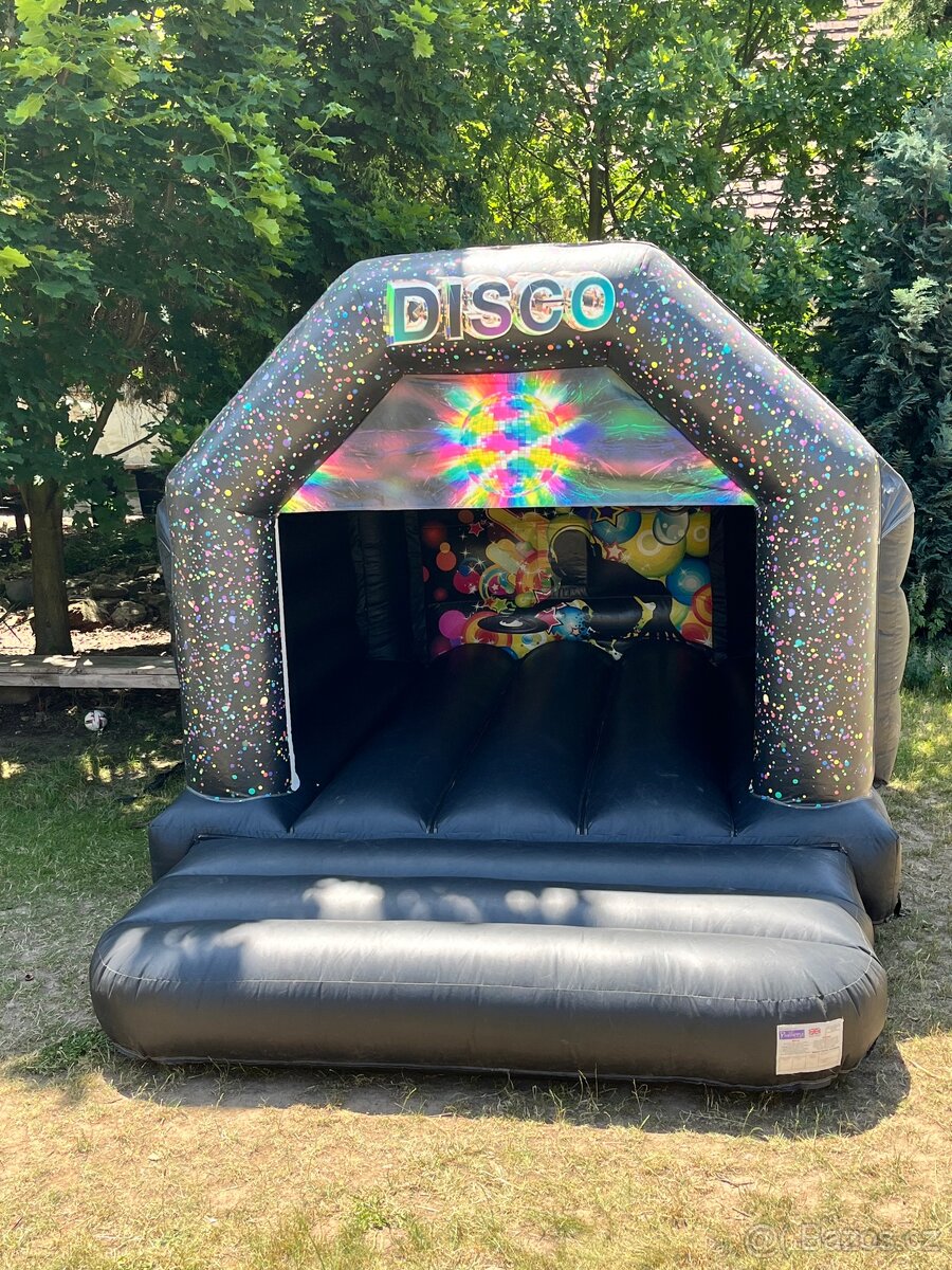 Pronájem - PROFI skákací hrad – Disco styl 🎉