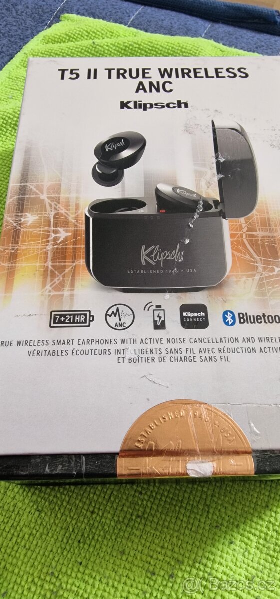 Klipsch True Wireless T5 II zanovni s darkem