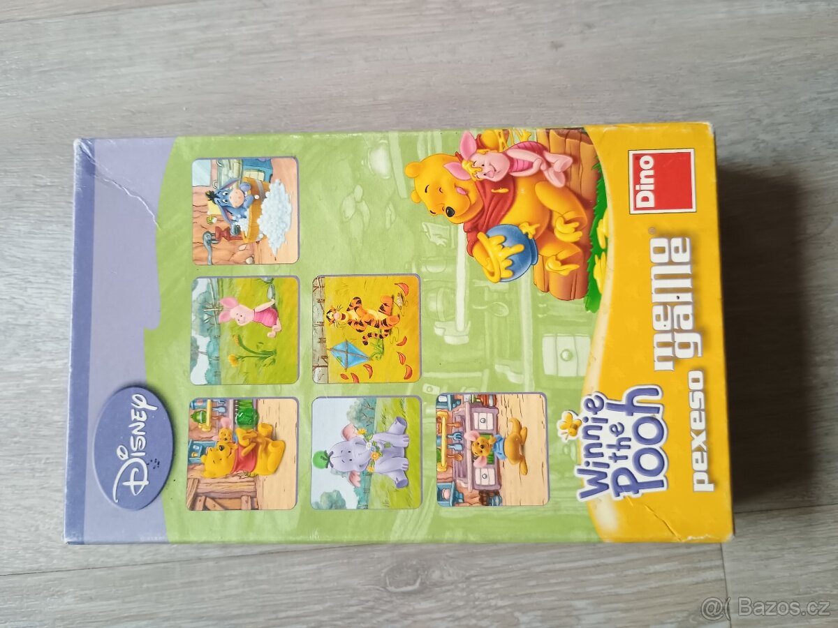 Pexeso Disney Medvídek Pú