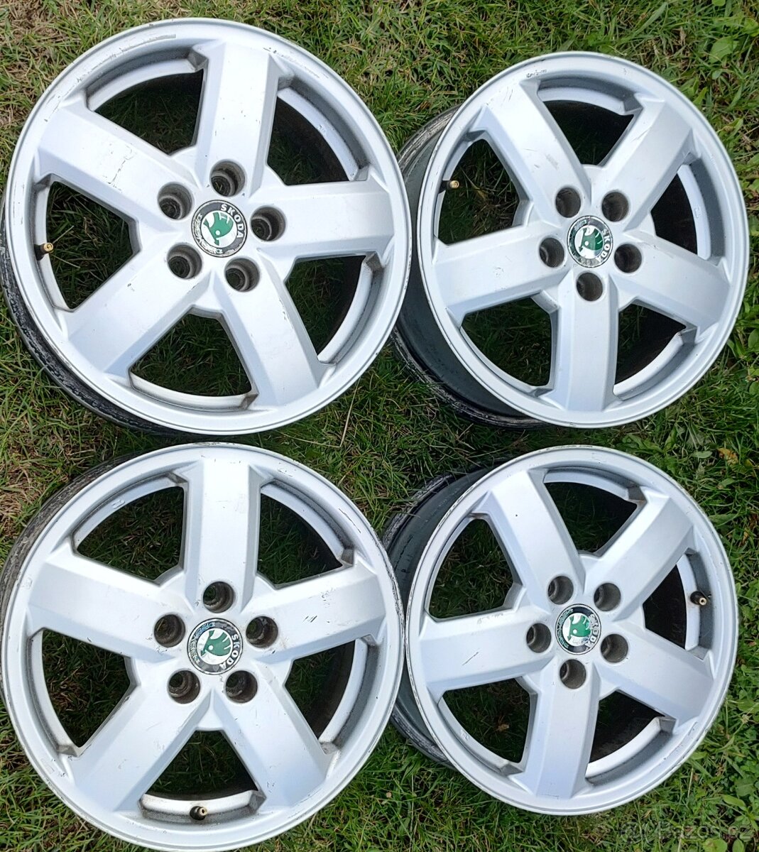 Alu kola 5x100 R15 Škoda