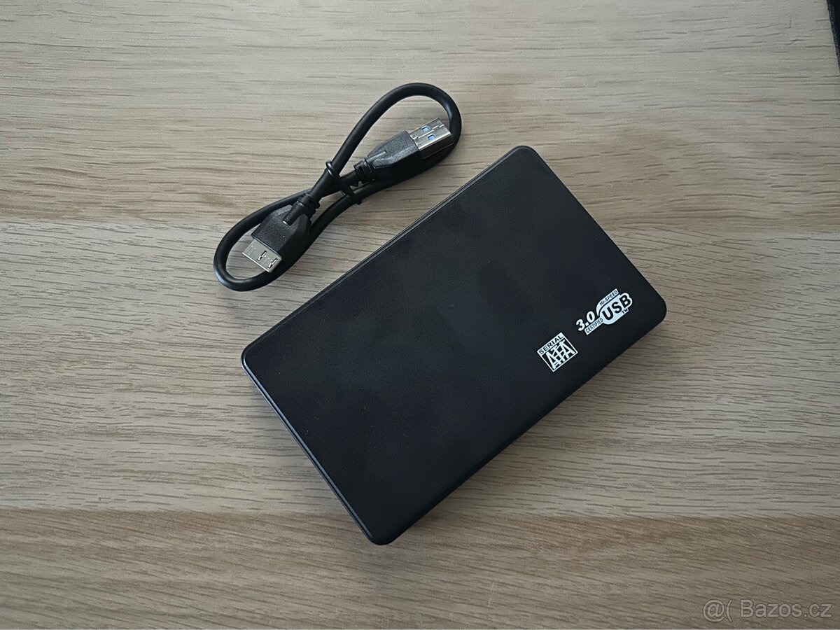 Externí disk 1TB HDD - 100% stav WDBLACK