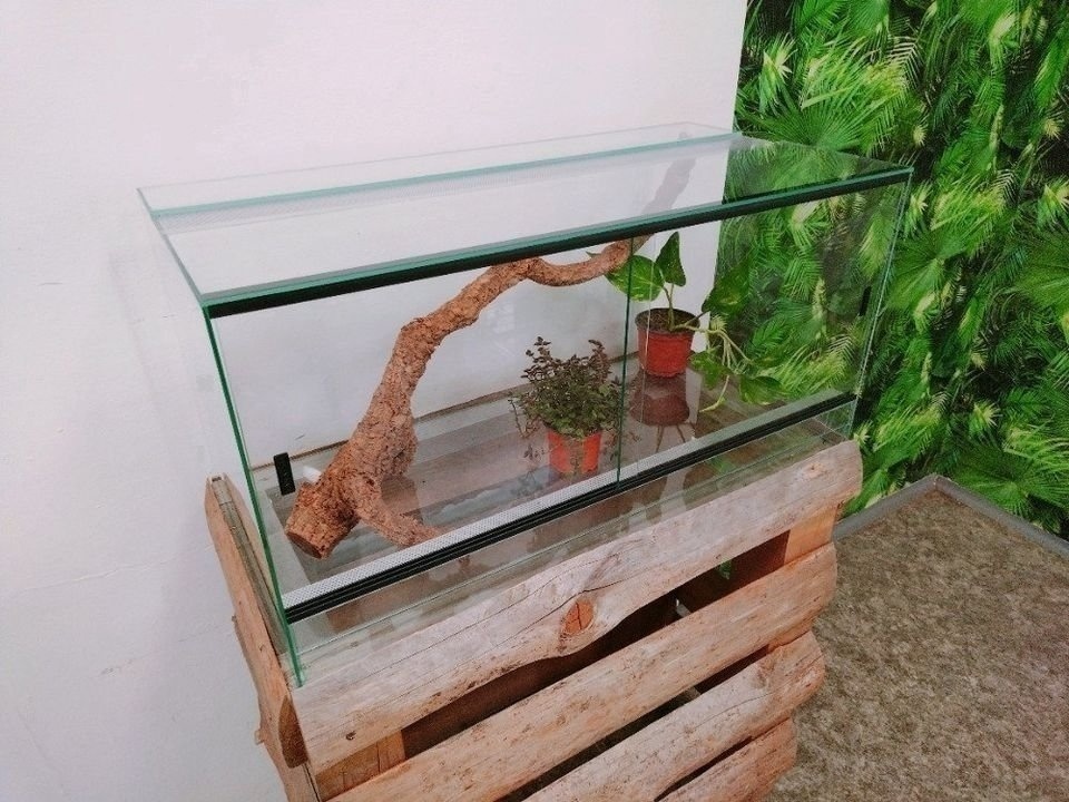 Terárium 100x40x40 cm se šoupacími dvířky