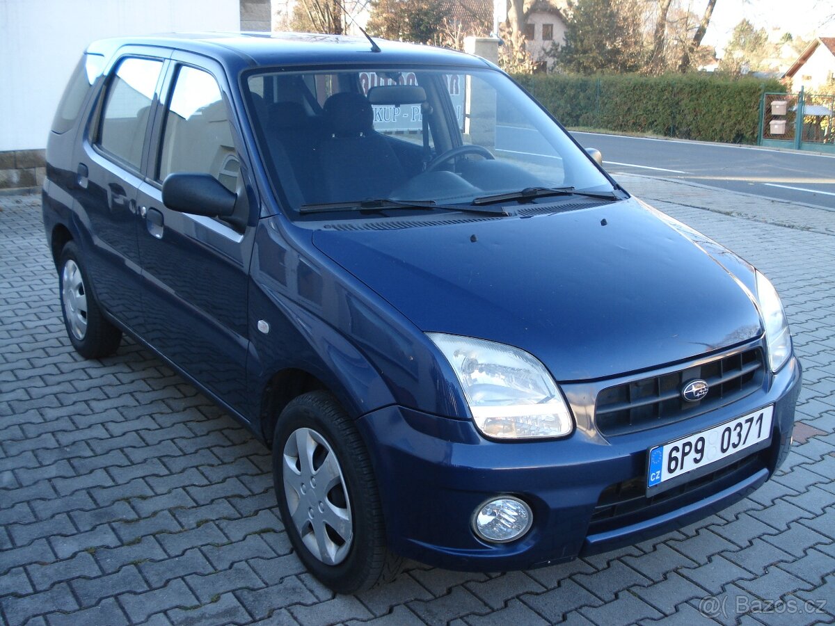 SUBARU JUSTY 1.3 4 x 4,NOVÁ STK