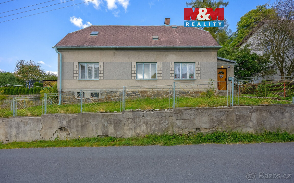 Prodej chalupy, 151 m², Ryžoviště, ul. Tyršova