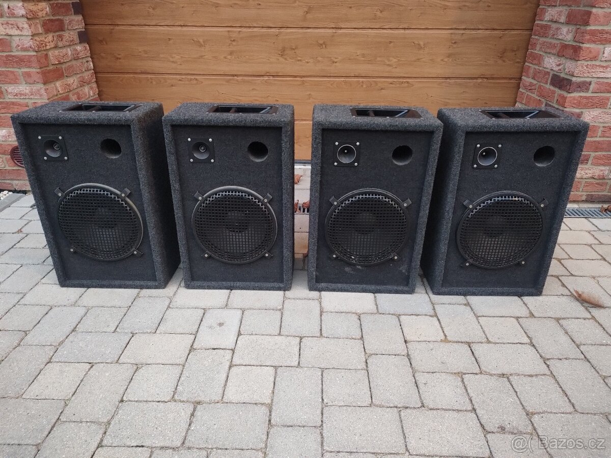 Dvoupásmové reproboxy 12" 200W RMS / 4ohm