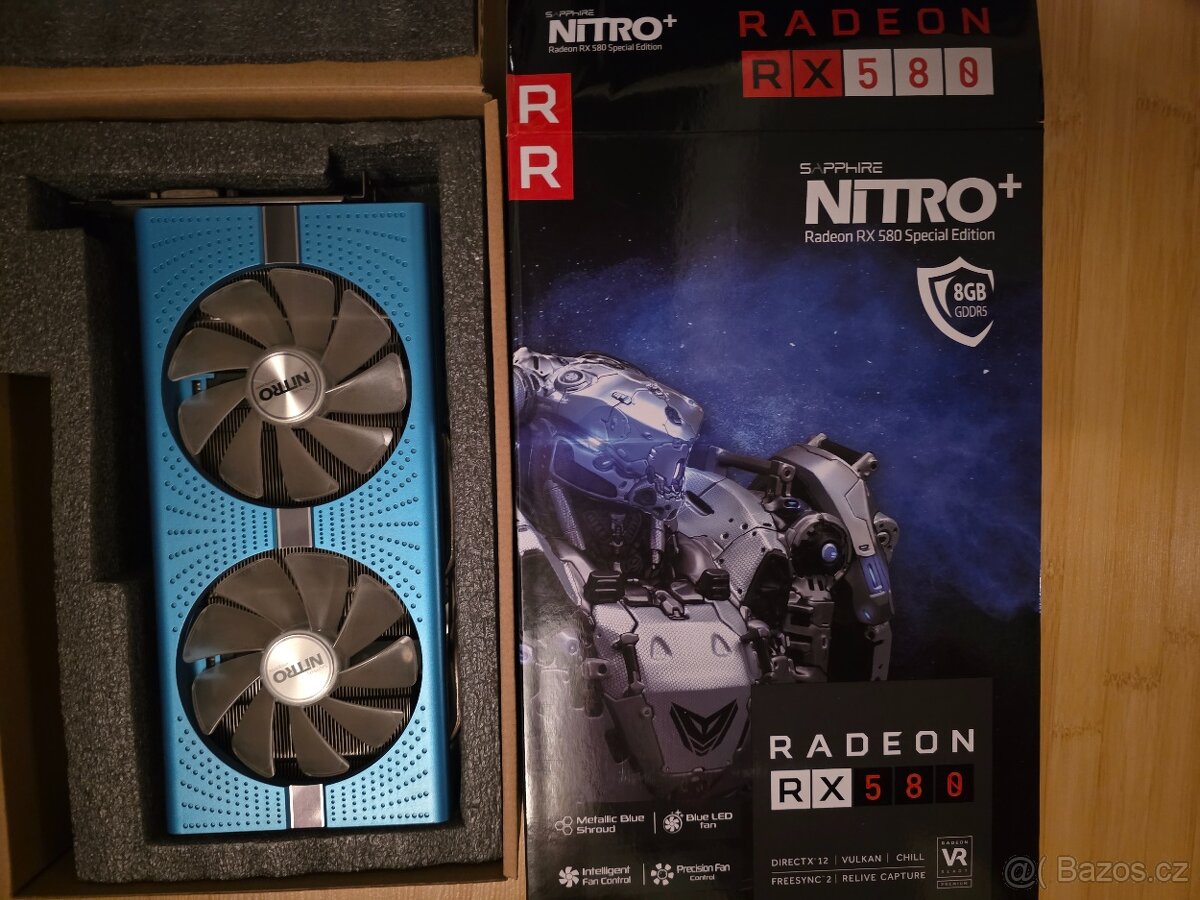 Grafická karta Sapphire NITRO+ Radeon RX 580 Special Edition