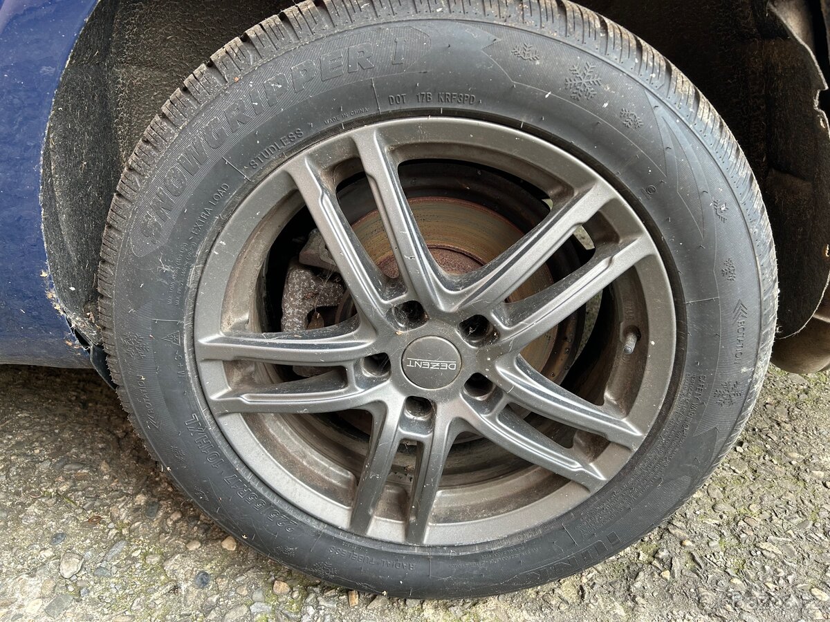 Alu 5x112 r17 / zimní pneu 225/55/r17