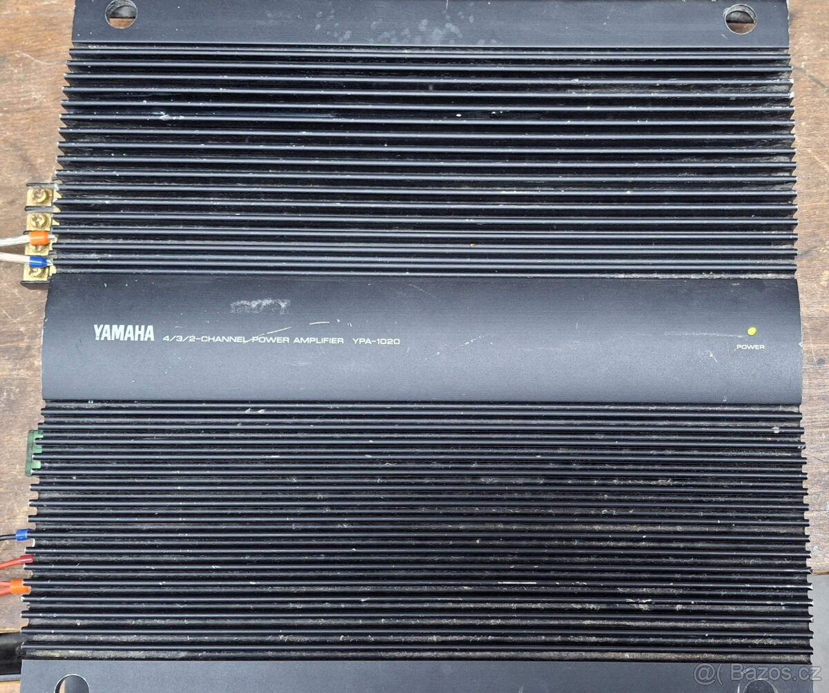 Zesilovač do auta Yamaha 4kanálový
