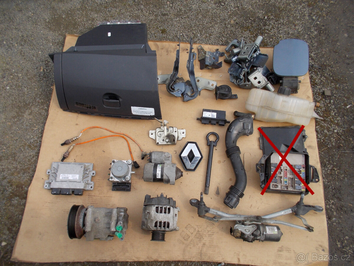 Díly Clio III 1.2 16v 55kw (č.2)