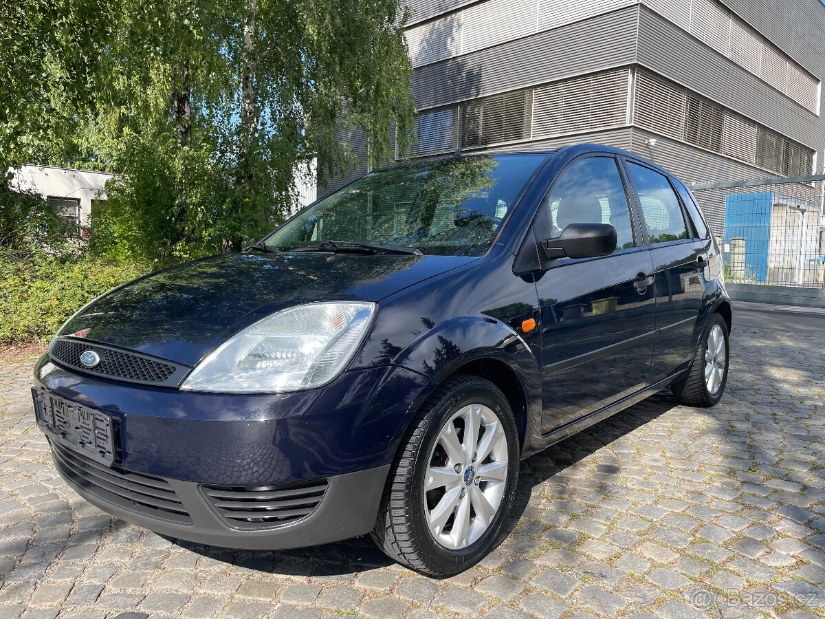 Ford Fiesta 1.3i 51kw,Rok 2004,148tkm,Klima,Nová STK