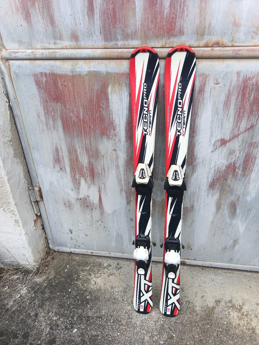 Dětské Carvingové Lyže TECNO PRO 110cm.