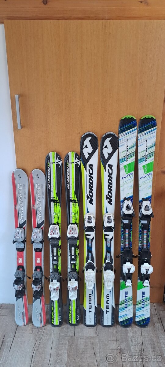 Dětské lyže,lyžáky