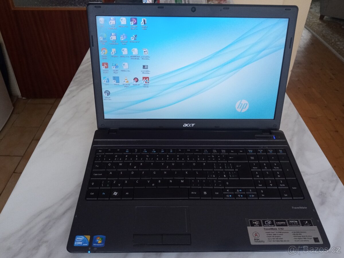 Notebook Acer TravelMate 5742