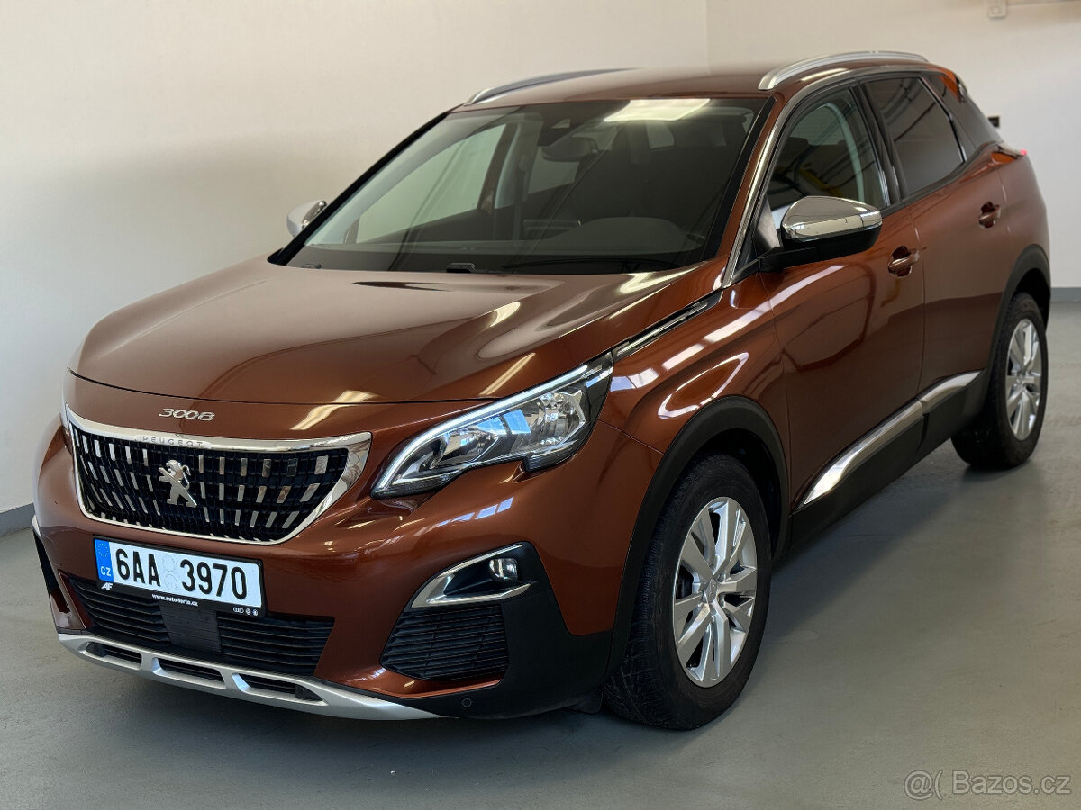 Peugeot 3008, 1,6 BlueHDi Allure 120k MAN6 čr.2 maj DPH