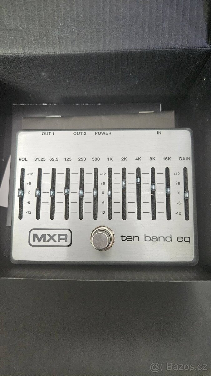 DUNLOP MXR M108S 10-Band Equalizer Silver