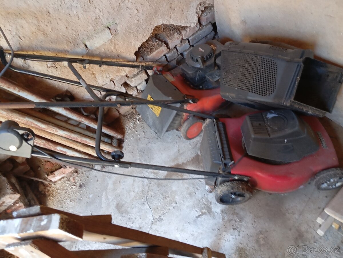 Prodám elektrickou sekačku s košem