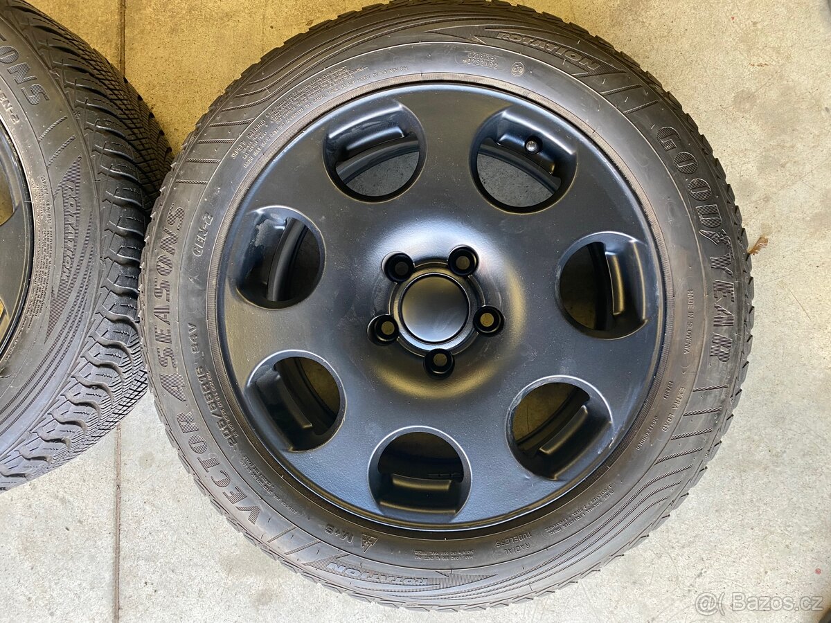 Alu, hliníková kola s pneu R16 Audi, VW, Seat a Škoda