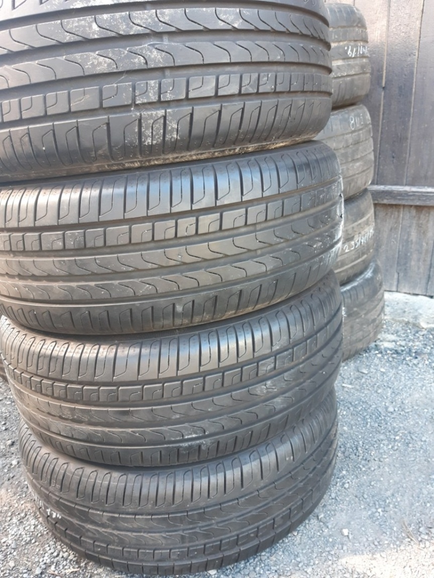Letní pneu Pirelli 215/55/17 jak nové