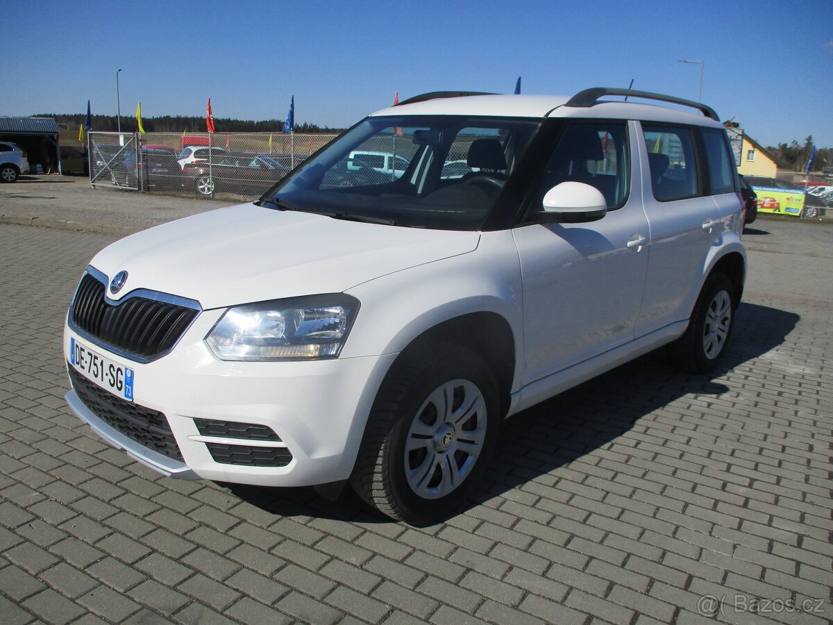 ŠKODA YETI 1,2TSi 77kw Ambiente bez koroze 04/2014