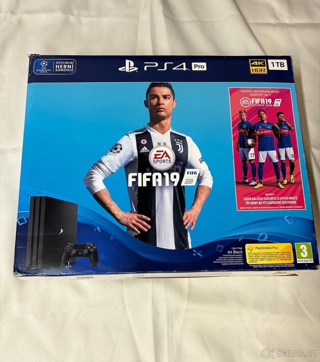 Ps4 pro v originálním balení