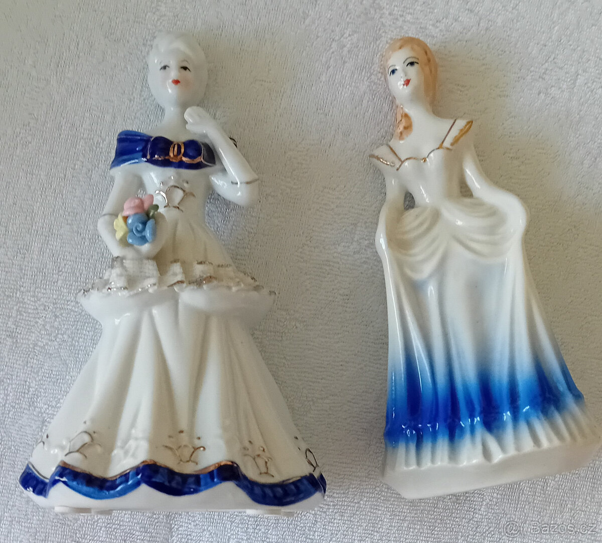 2x porcelánové panenky