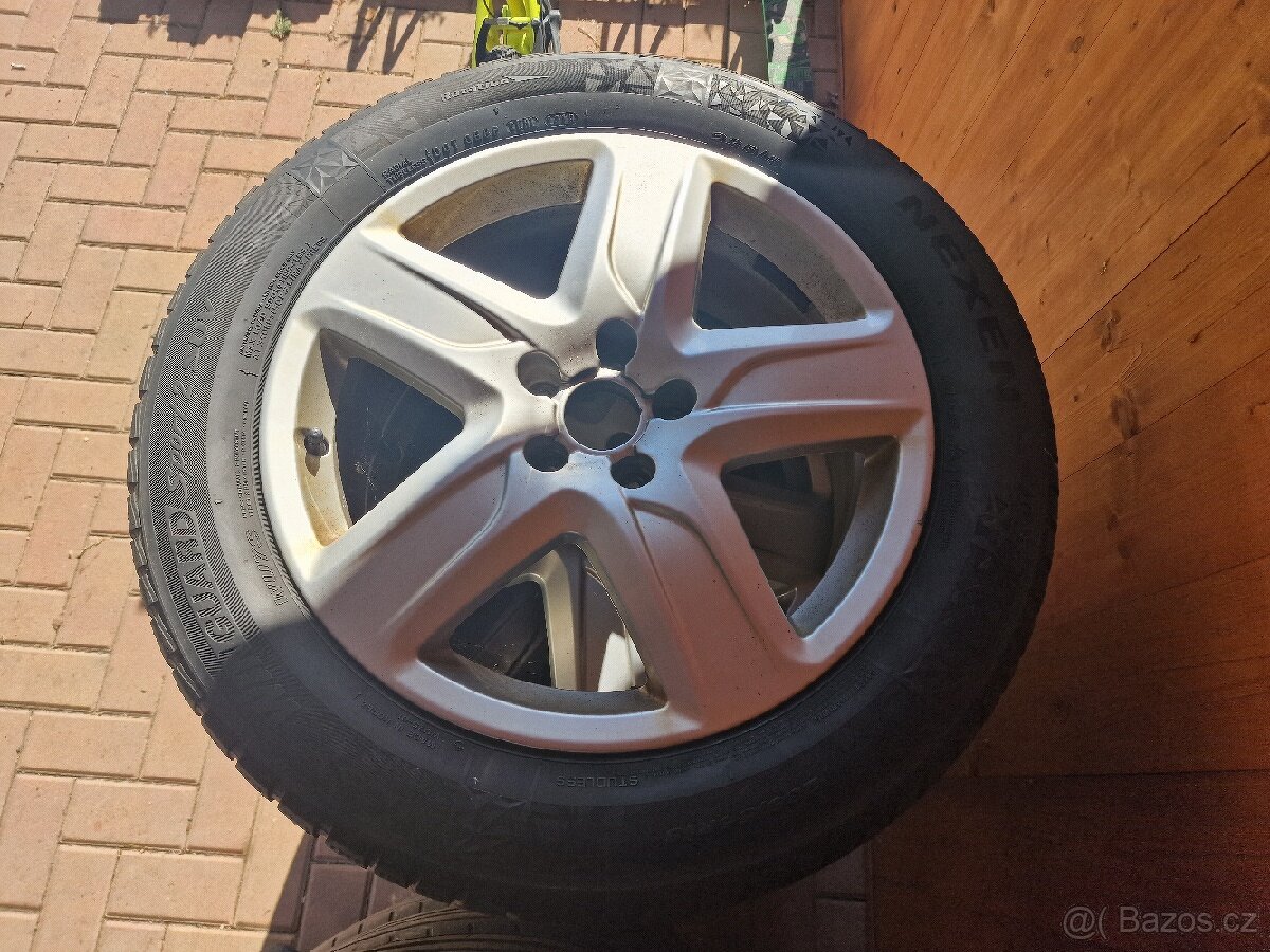 Litá kola, alu disky originál Audi 18".