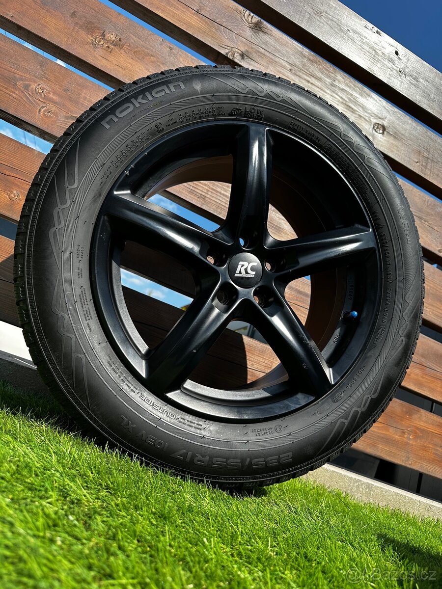 Alu kola 5x108 r17 s pneu (P46)