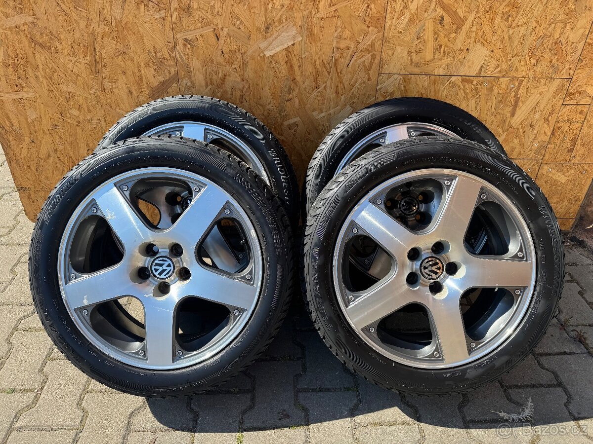 Alu kola 5x100 r17 Volkswagen