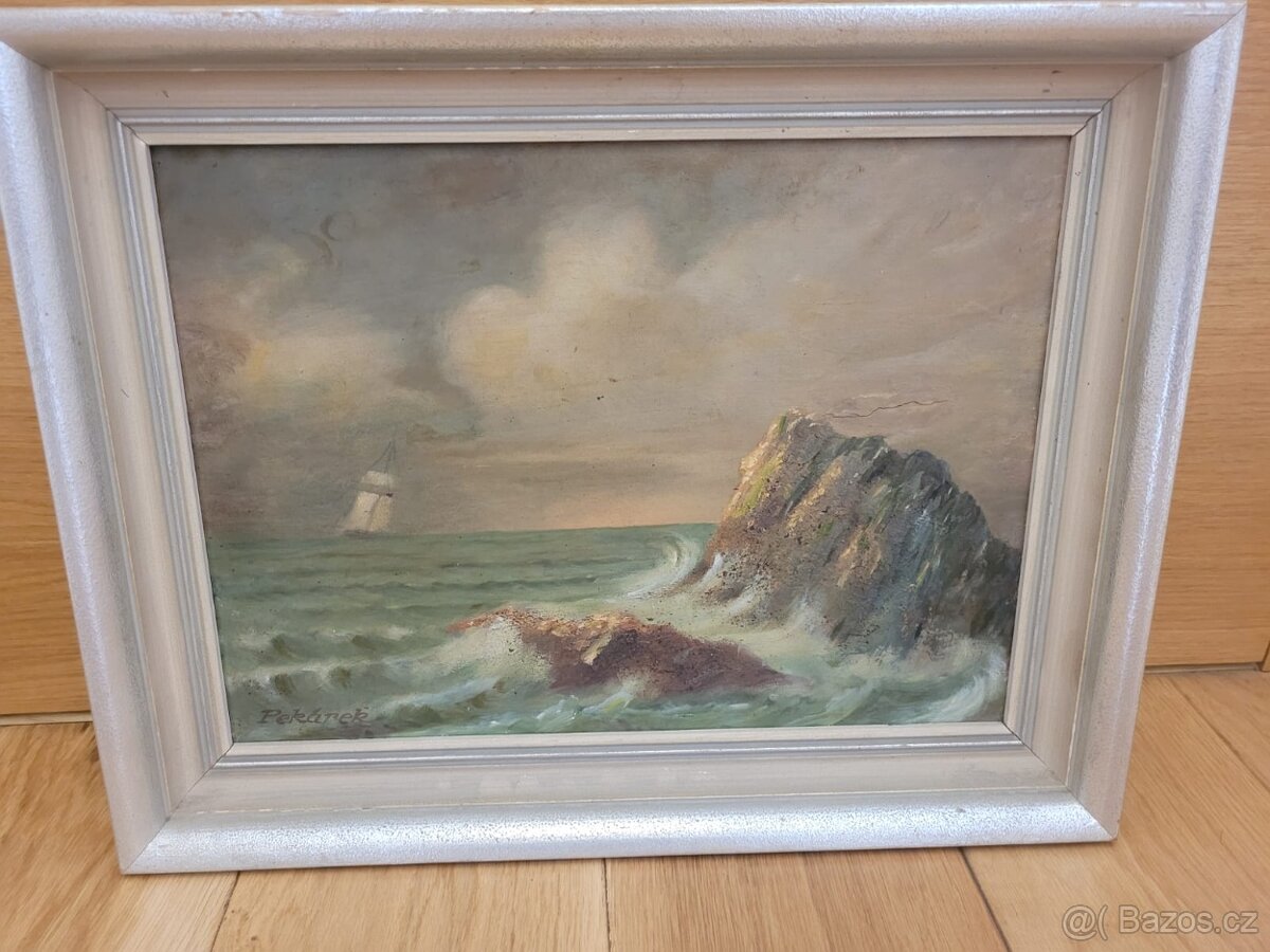 Obraz Příboj 50 x 40 cm