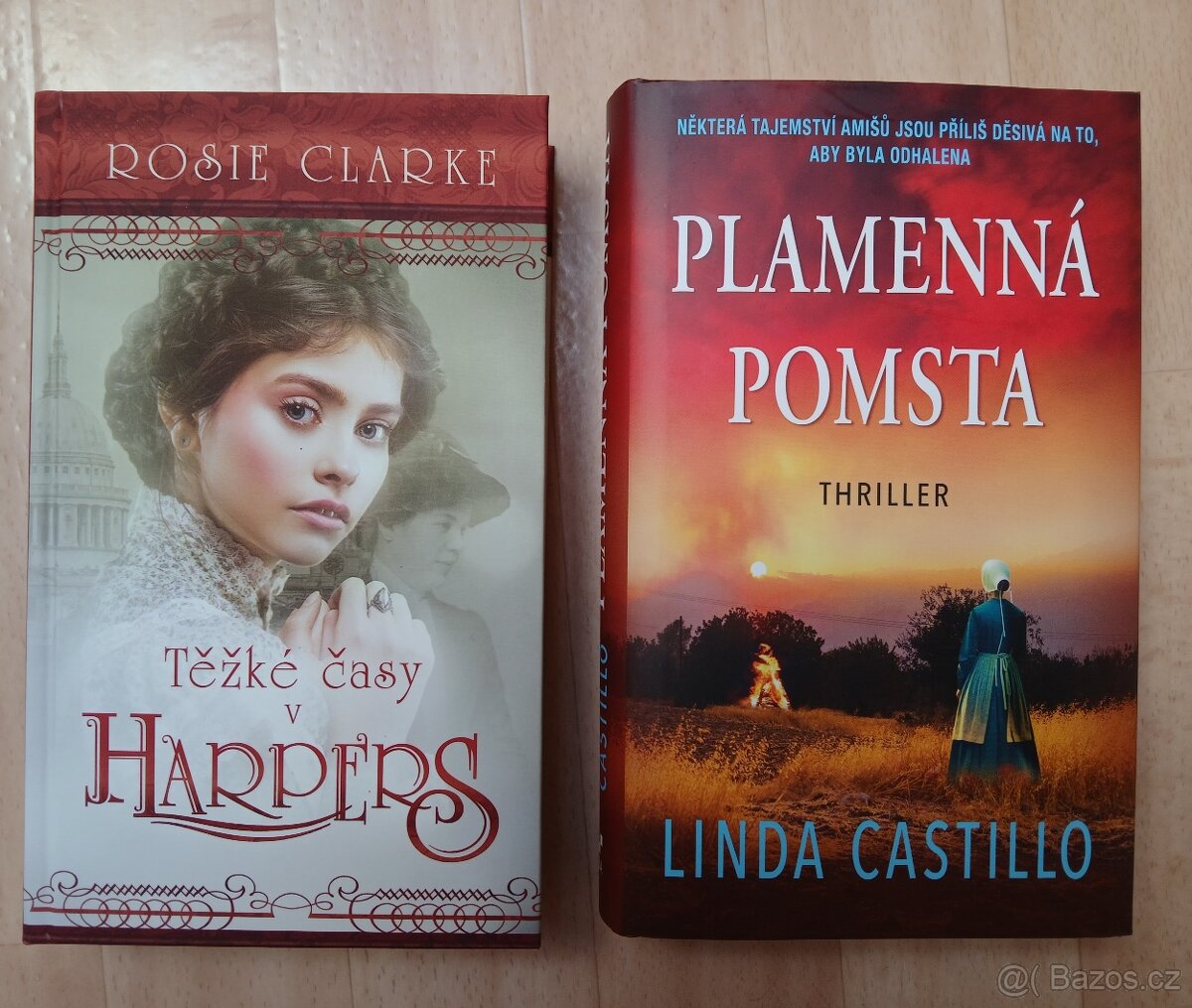 Těžké časy v Harpers a Plamenná pomsta.