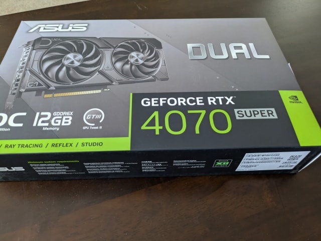 Nvidia RTX 4070 SUPER 12GB Asus Dual