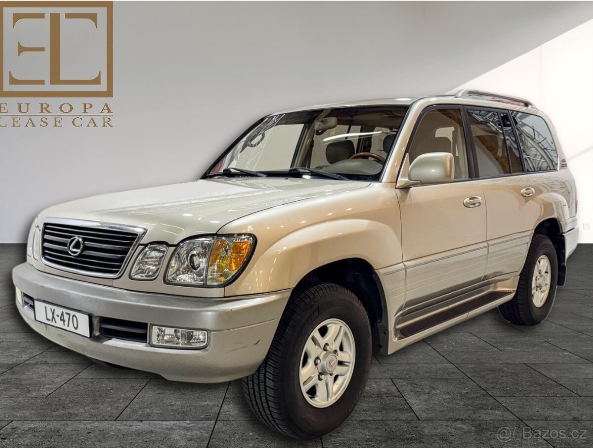 LEXUS LX470 4.7i-V8 Benzín,7-Miest (TOYOTA LANDCRUISER 100)