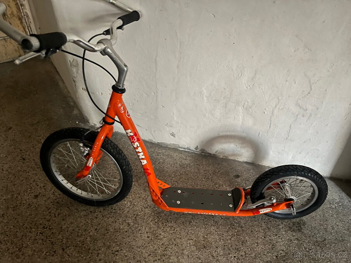 Dětská koloběžka Kostka