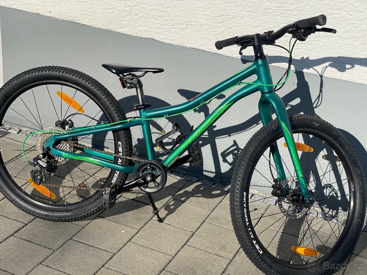 Dětské kolo Merida Matts 24 jr, s pevnou vidlicí a hydr brzd