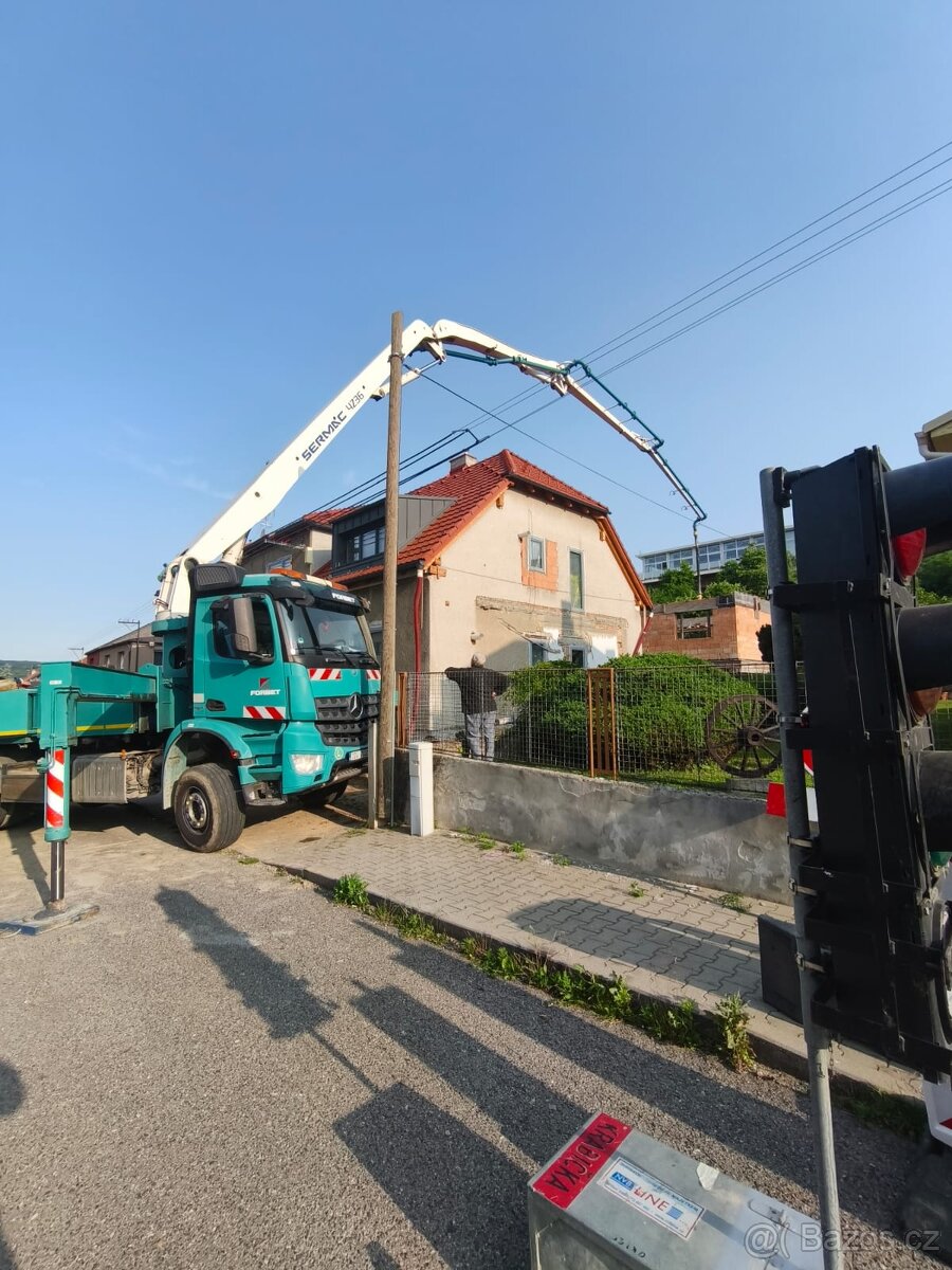 Přijmeme strojníka beton pumpy