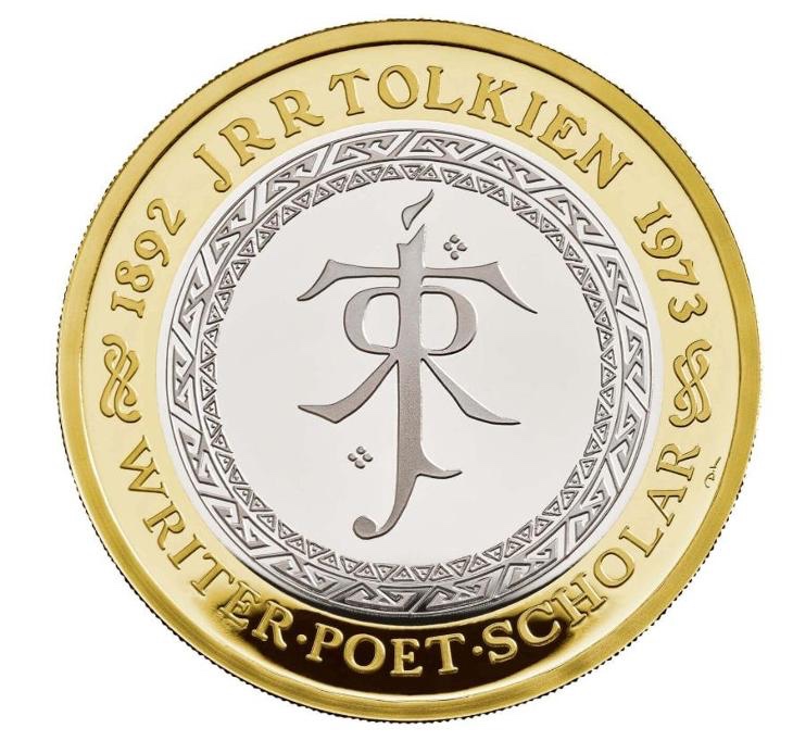 Pamětní mince JRR Tolkien