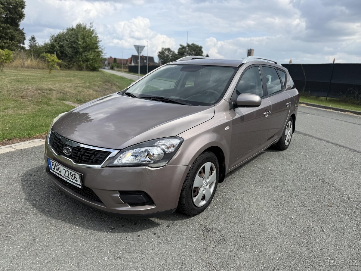 Kia Ceed 1.6i 92kw SW rv.2010+PůvodČR+NAJETO 231TKM+PohonLPG