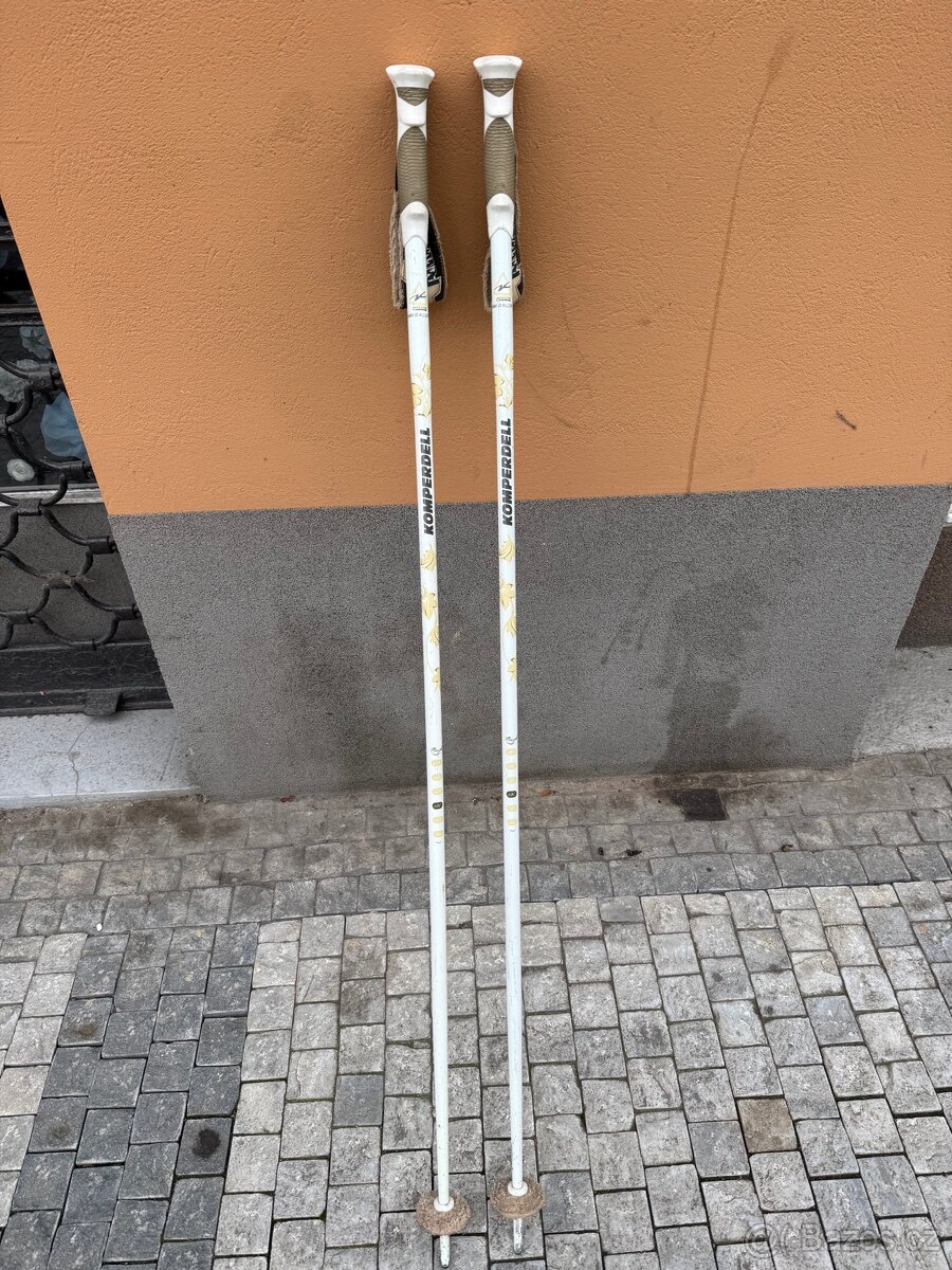 Dámské lyžařské hůlky Komperdell 120cm