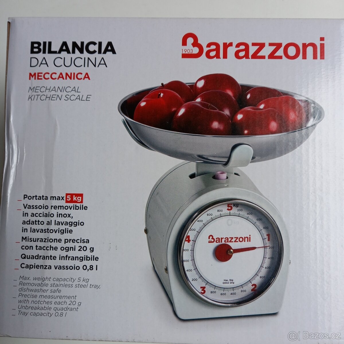 Kuchyňská váha mechanická