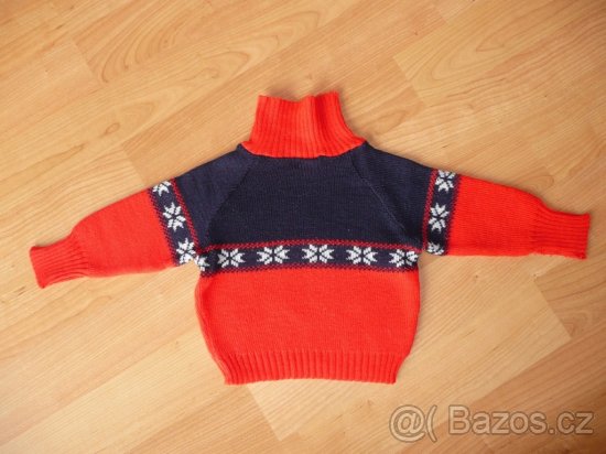 Dětský zimní svetr, vel.98