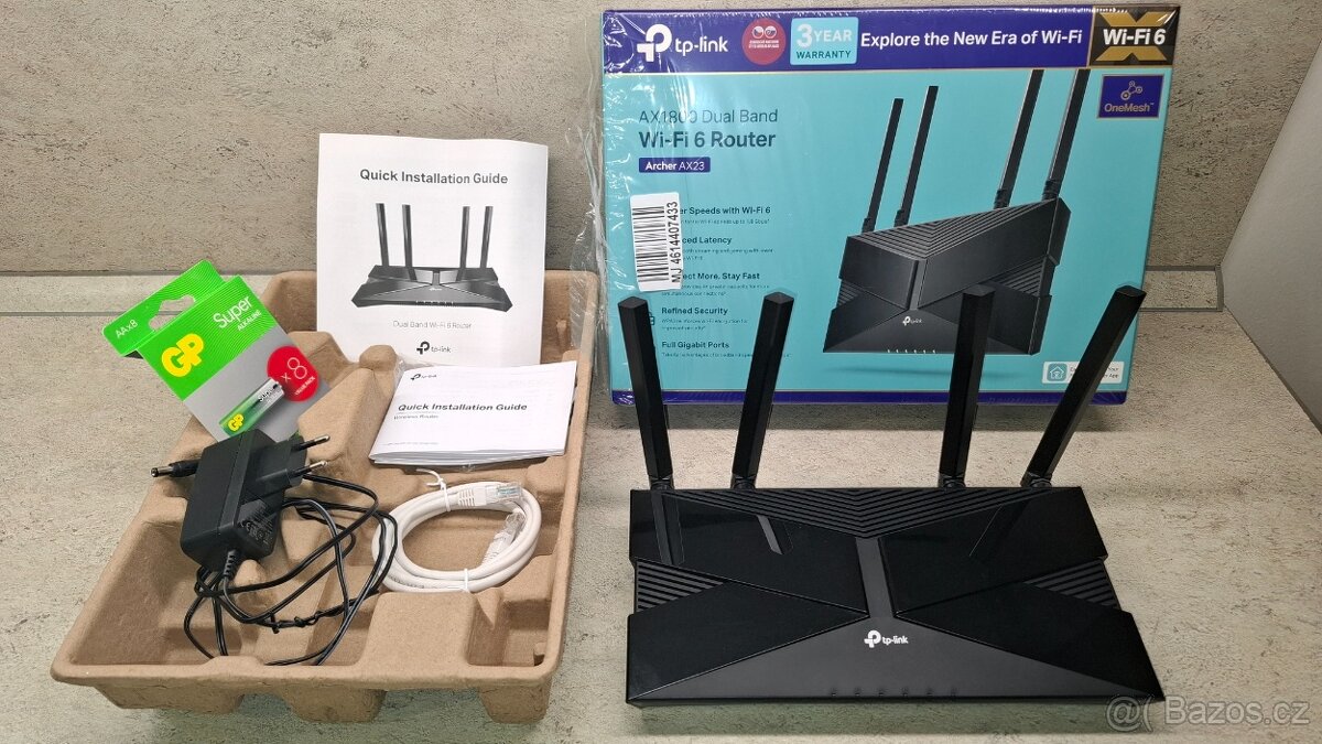 Wi-Fi 6 router TP-Link Archer AX23 (ZLÍN)