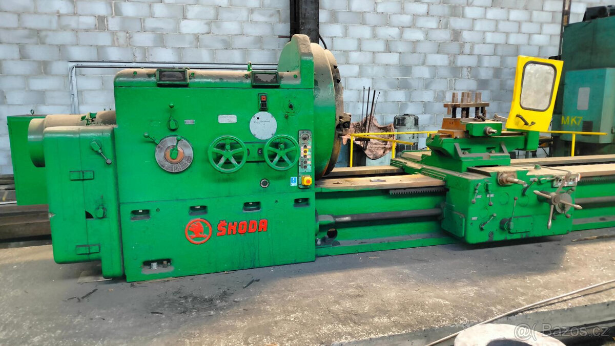 Soustruhy - hrotové S 1250 x 8000 mm