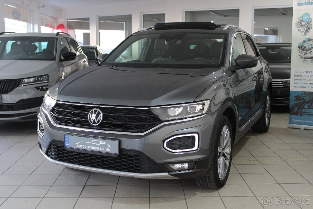 VW T-Roc SPORT 1.5TSI 110kW DSG,ACC,LED,Virtuál,2021,Záruka