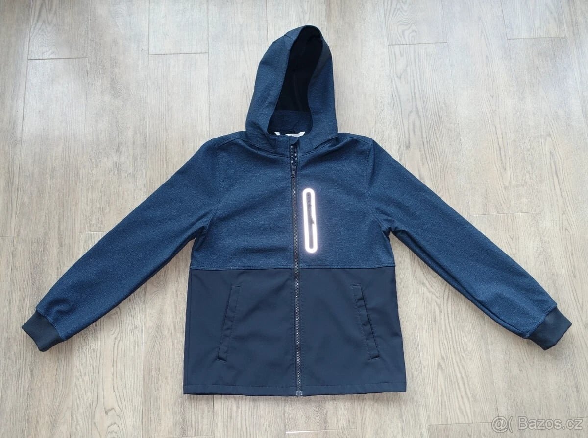 softshellová žíhaná bunda H&M PC 999 kč