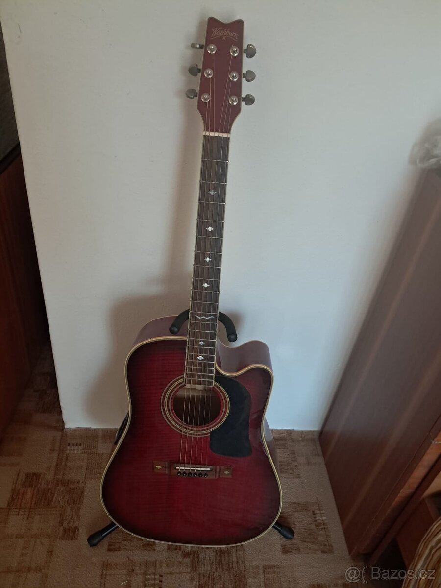 elektroakustická kytara Washburn