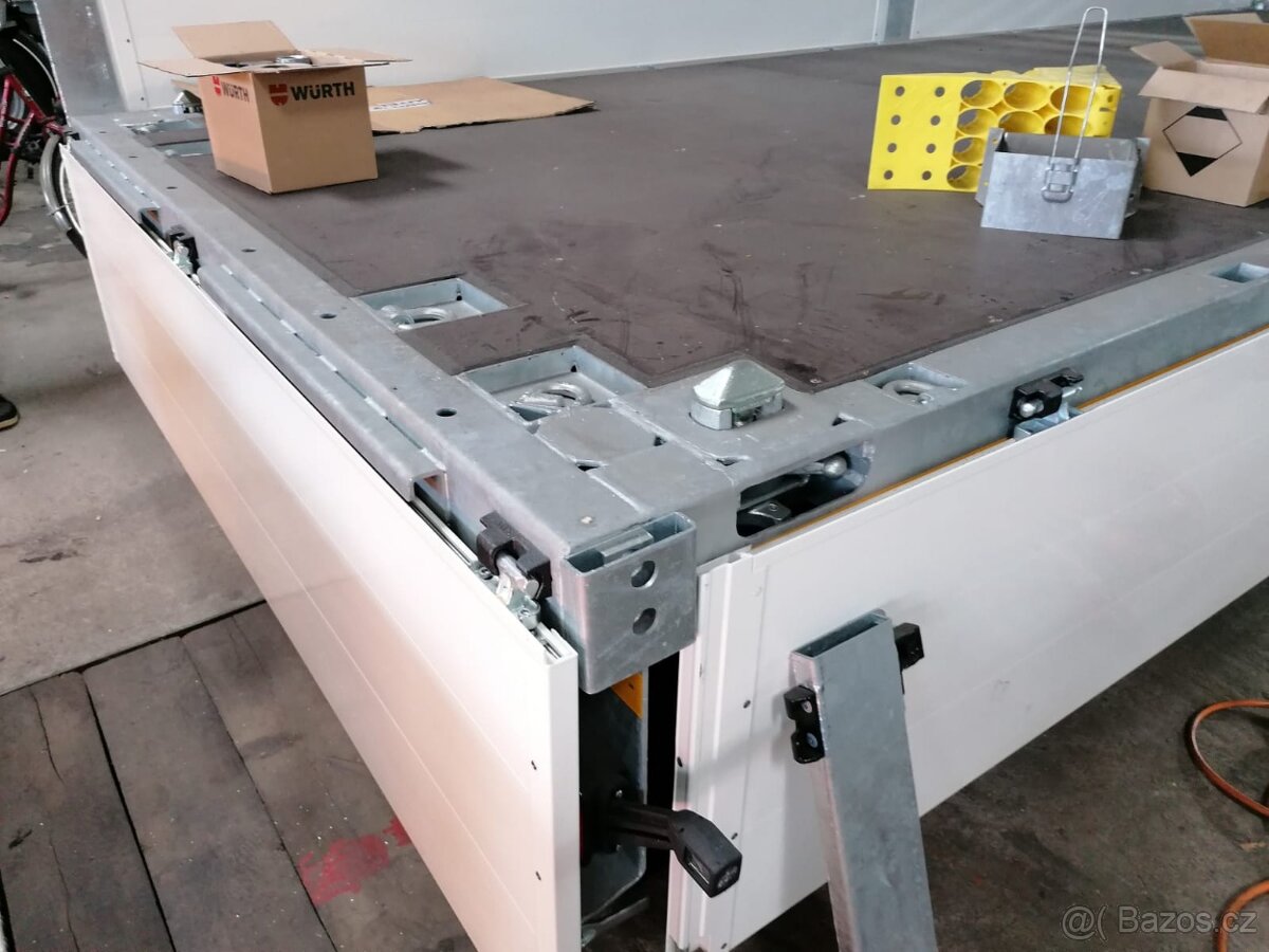 přívěs tandem valník bočnice kontejner