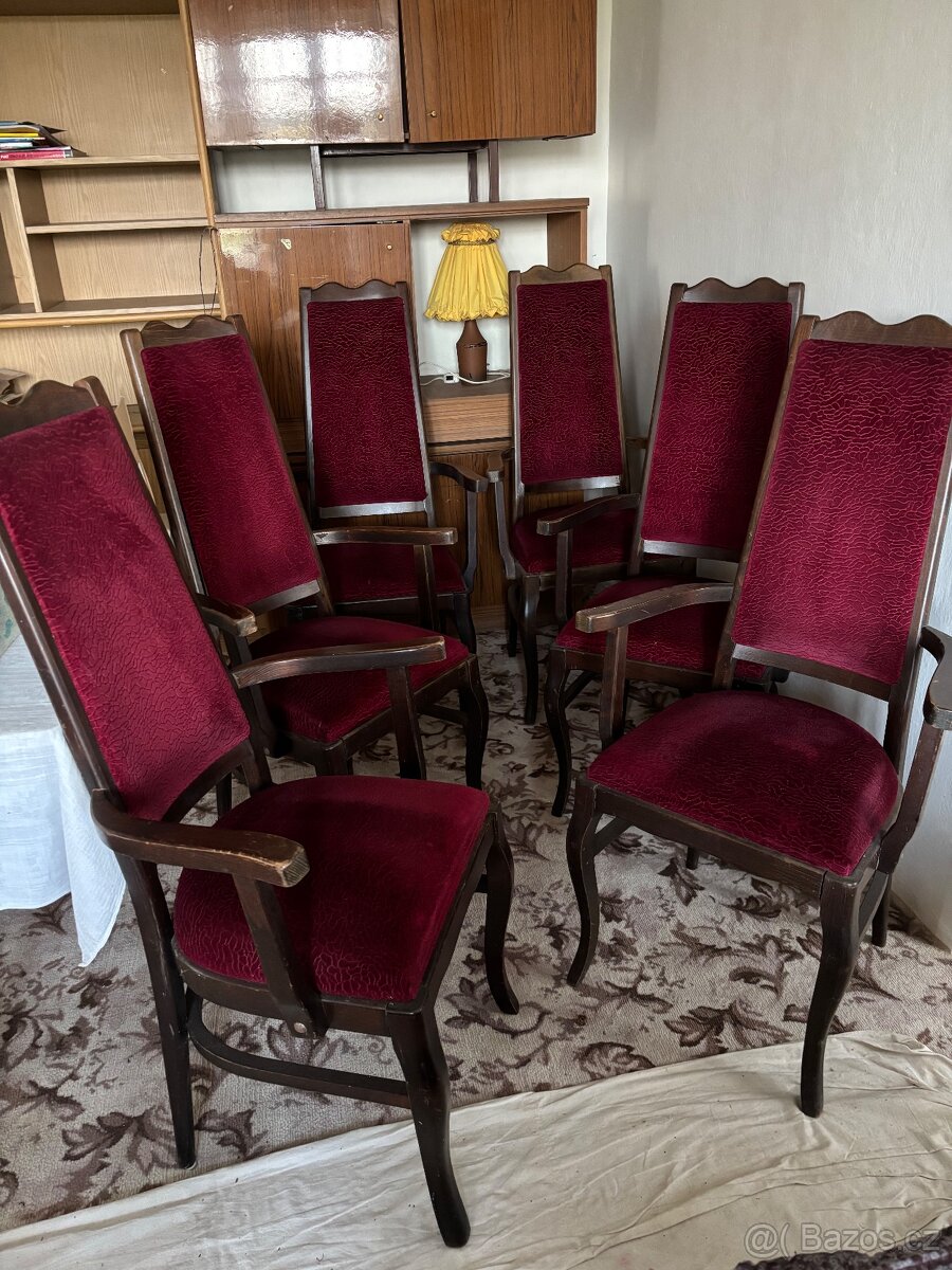 Prodám zámecké židle