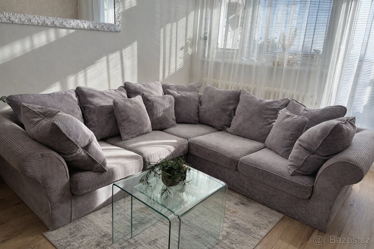 Rohová sedací souprava
