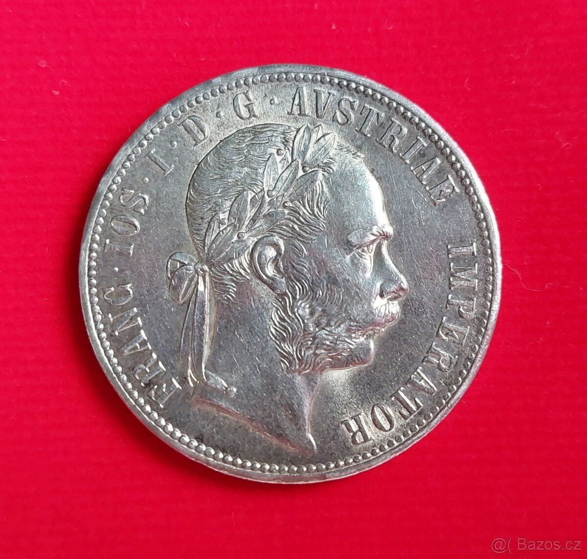 Stříbrná mince  František  Josef I